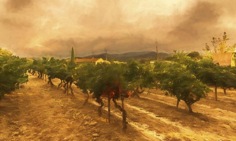 Dans les vignes